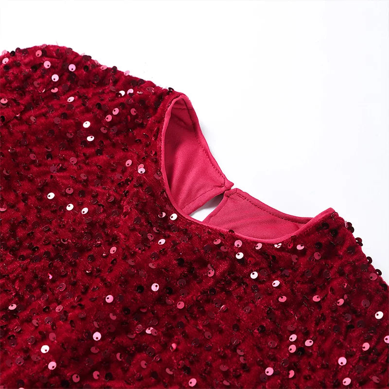 Patchworkkleid Federn Premium Kollektion