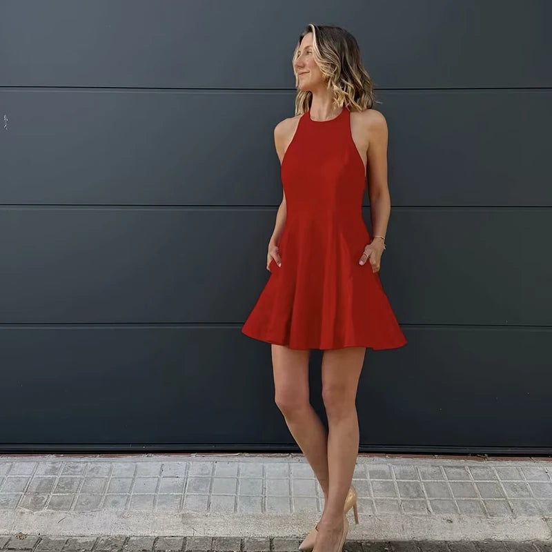 2025 Backless Mini Dress