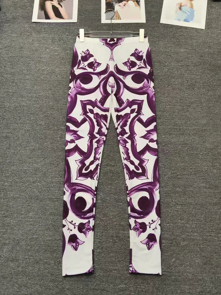 1 Retro geometric Purple Dolce Dream