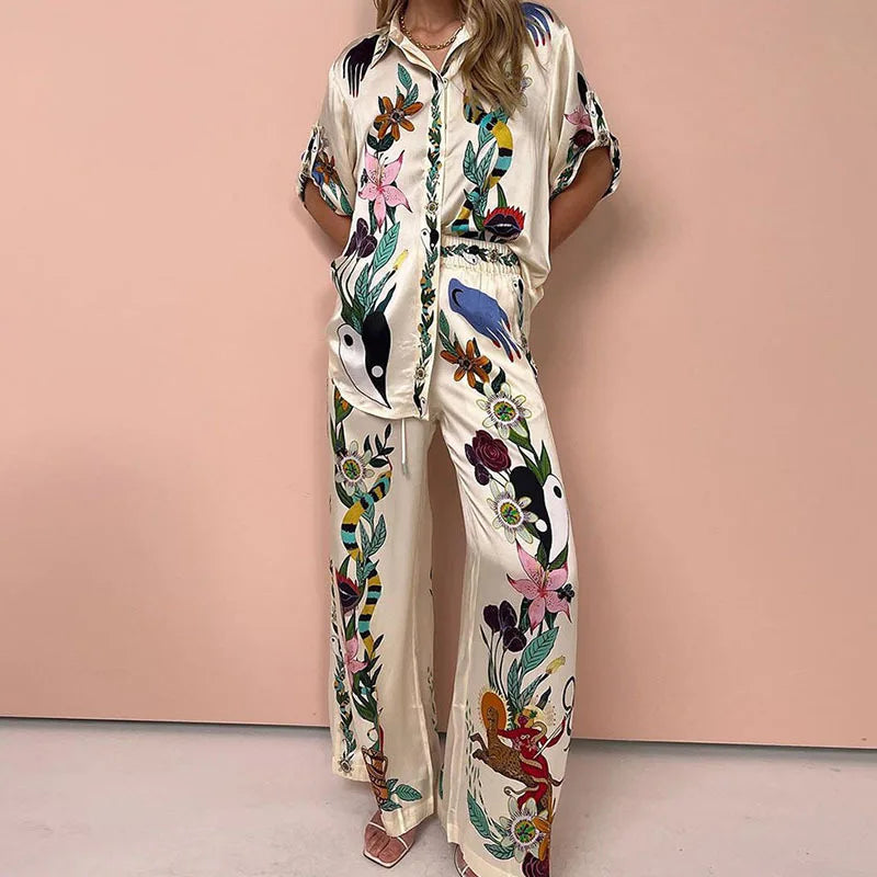 2 Piece Pant set - Top brand celebrity Co ord