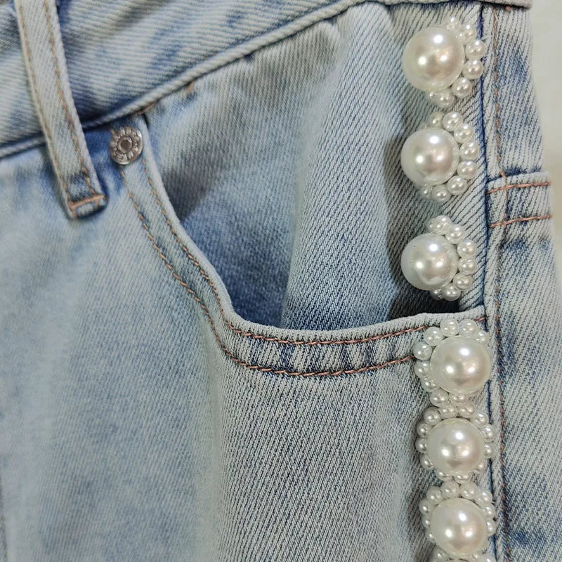 Rhinestone jeans