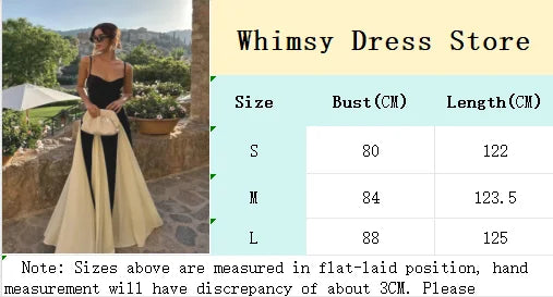 2025 Contrast Black& White Long dress