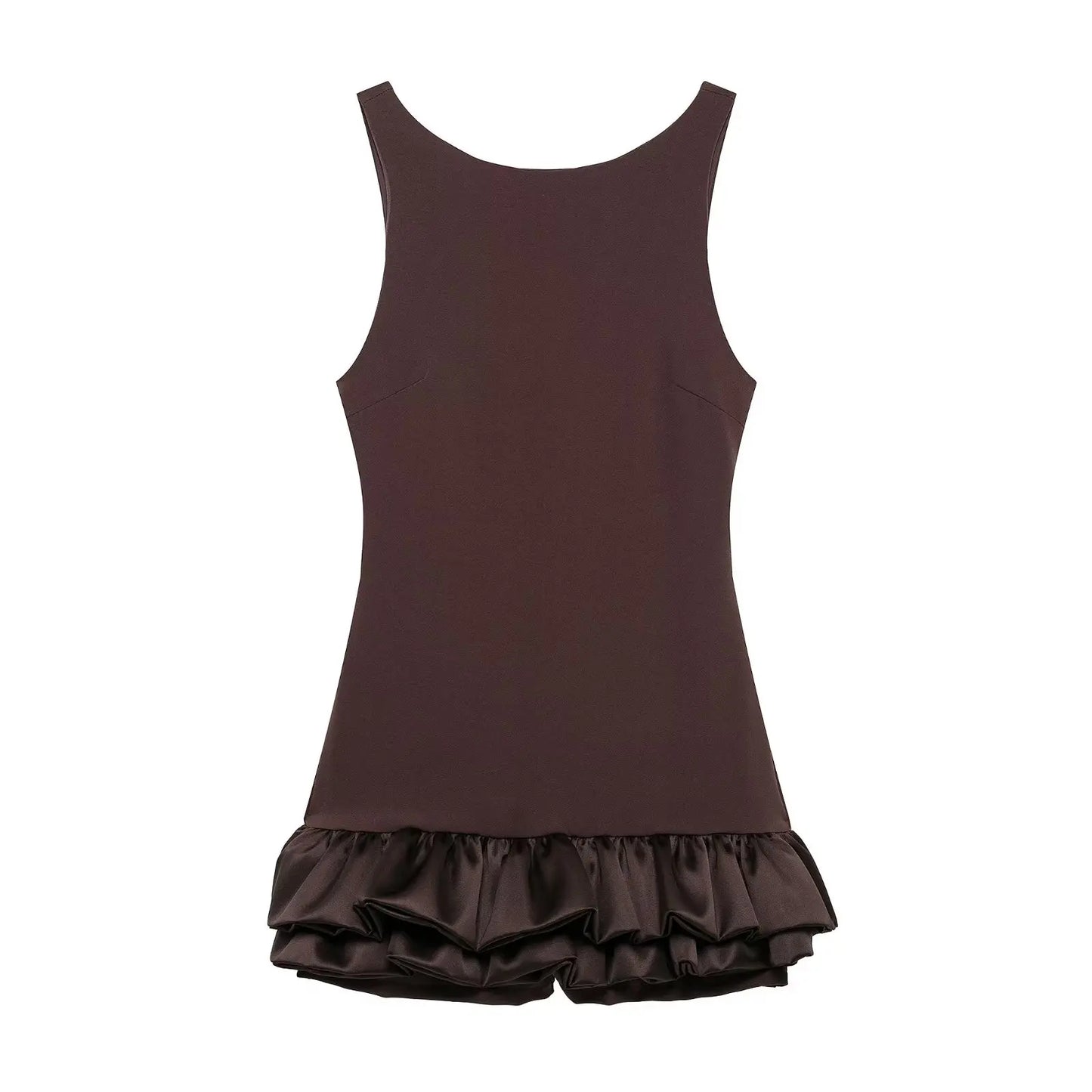 Mini Dress Ruffled