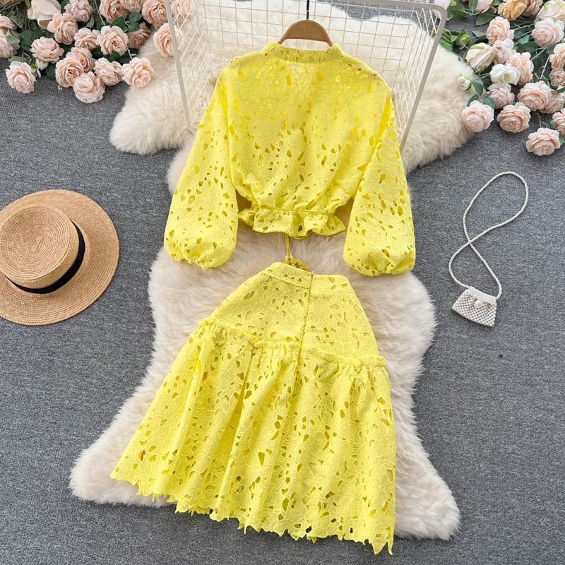 Summer Trendy skirt Set