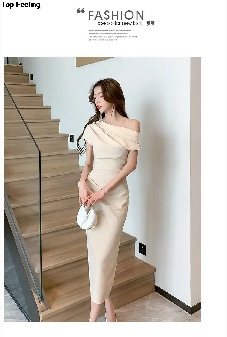 Elegant Off Shoulder Bodycon