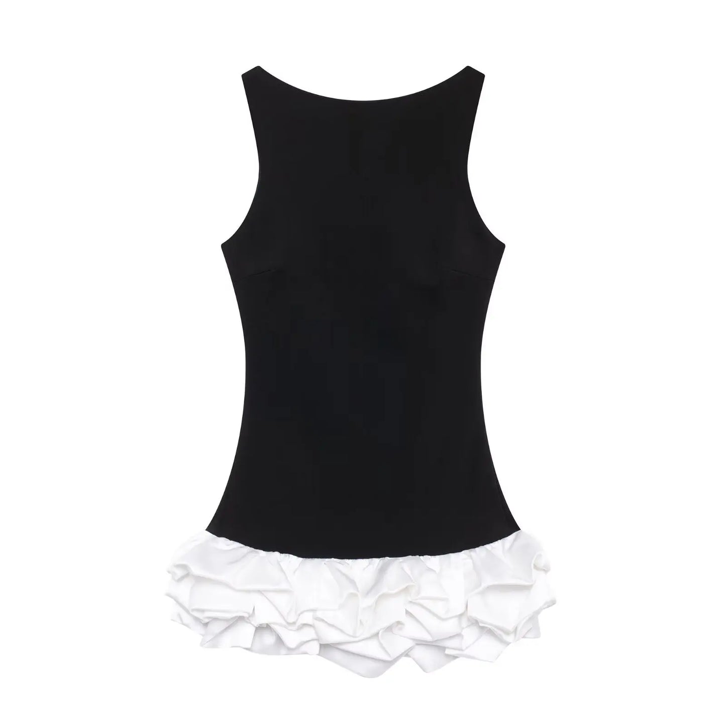 Mini Dress Ruffled