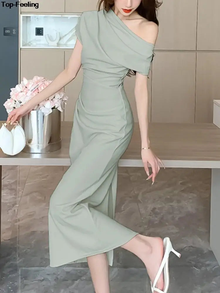 Elegant Off Shoulder Bodycon