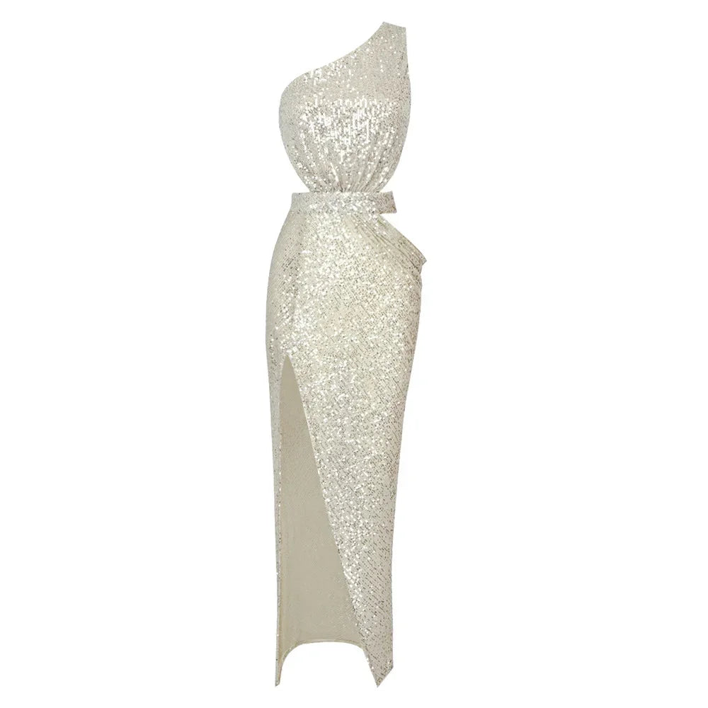 Glamourous Summer Party Dress cut out