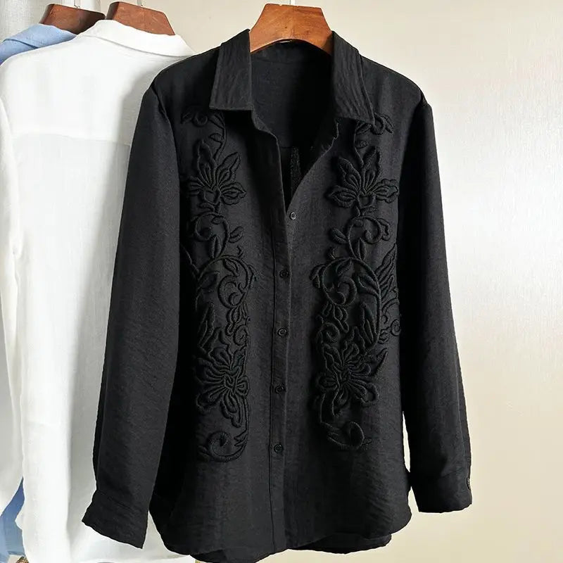 Luxury Embroidered Royals Shirt