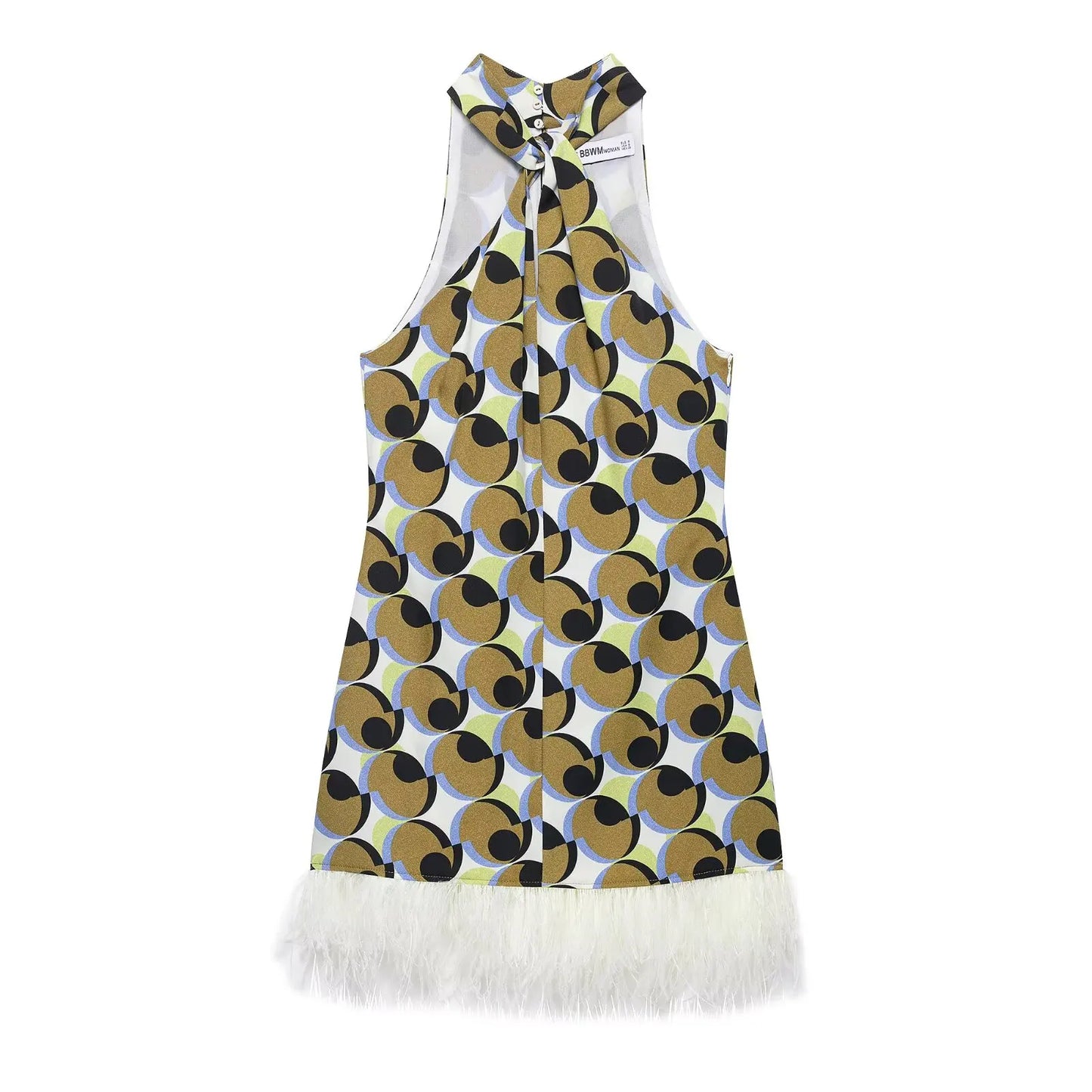 Panache Geometric Celebrity Feather piece