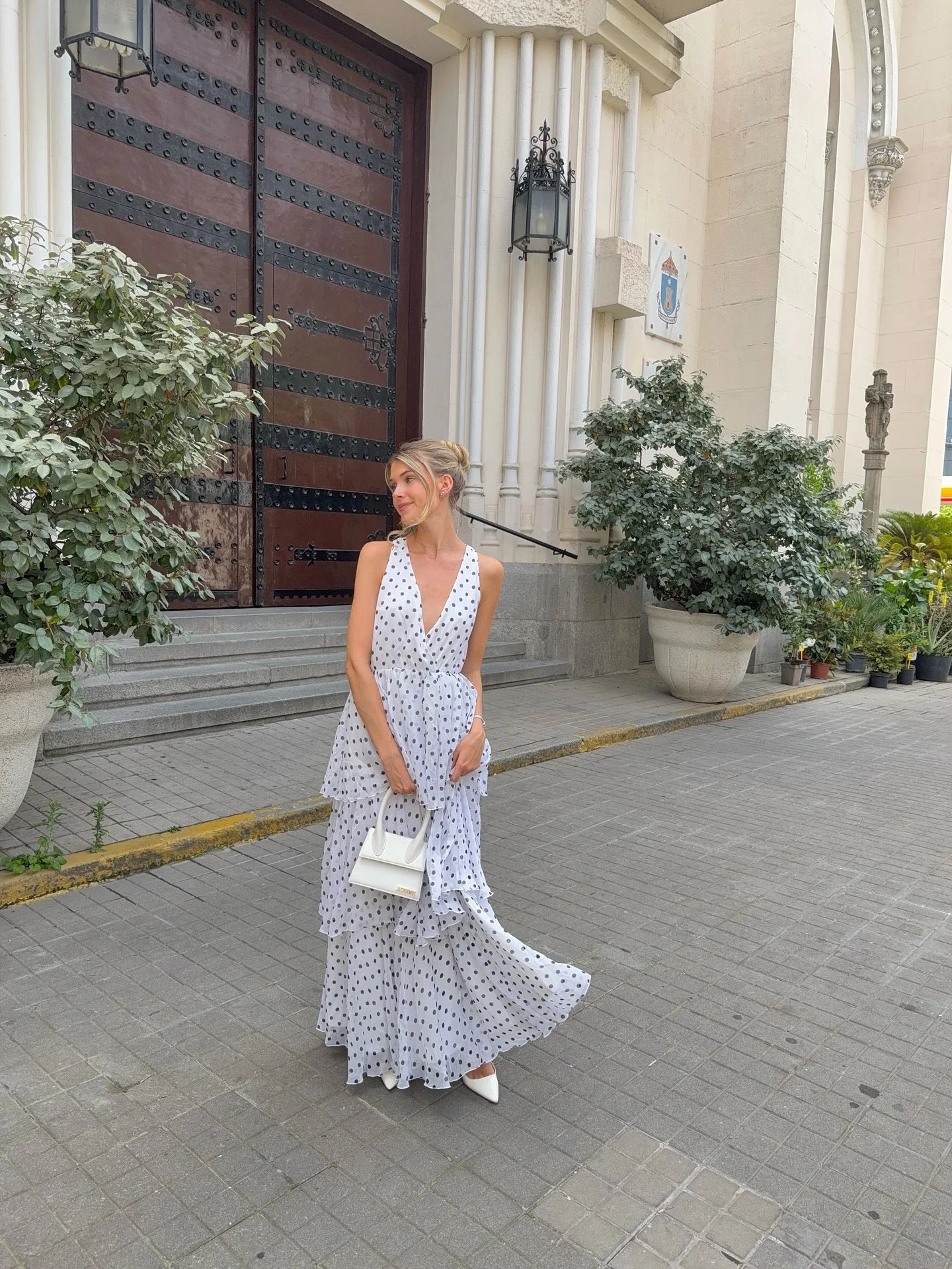 Polka dots Layered Ruffles