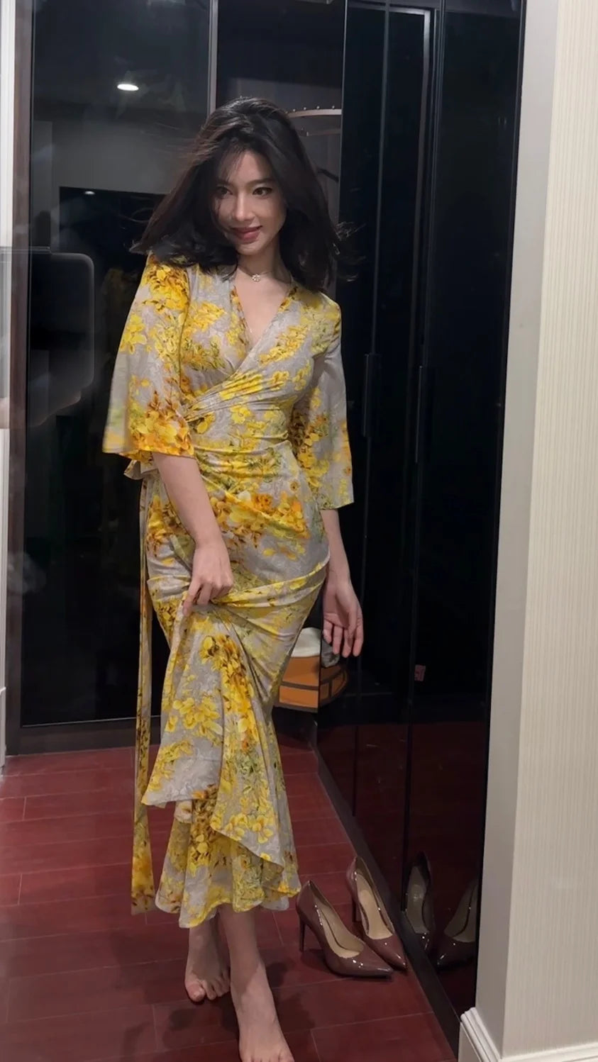 Floral Ruffles Mermaid