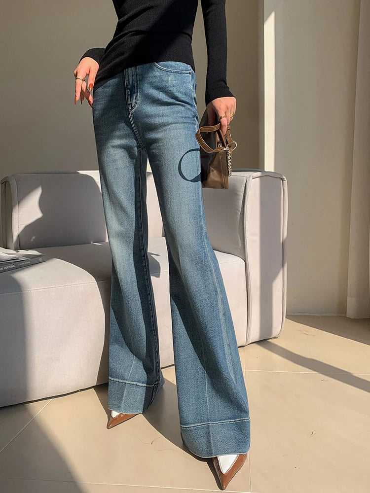 REDDACHiC Tall Girl Casual Flare Jeans