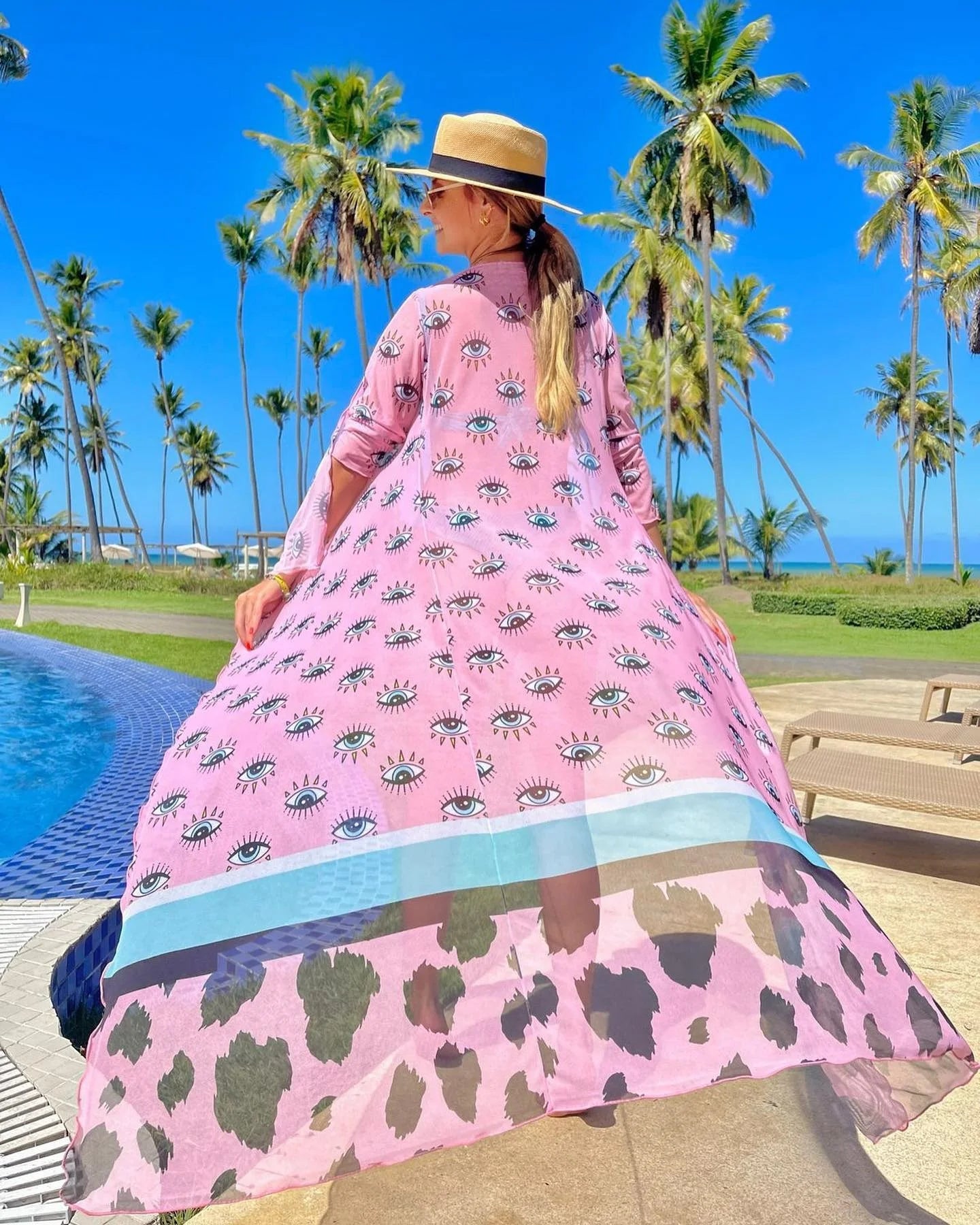 Nouveaux cache-maillots de plage pour femmes, sarong blanc