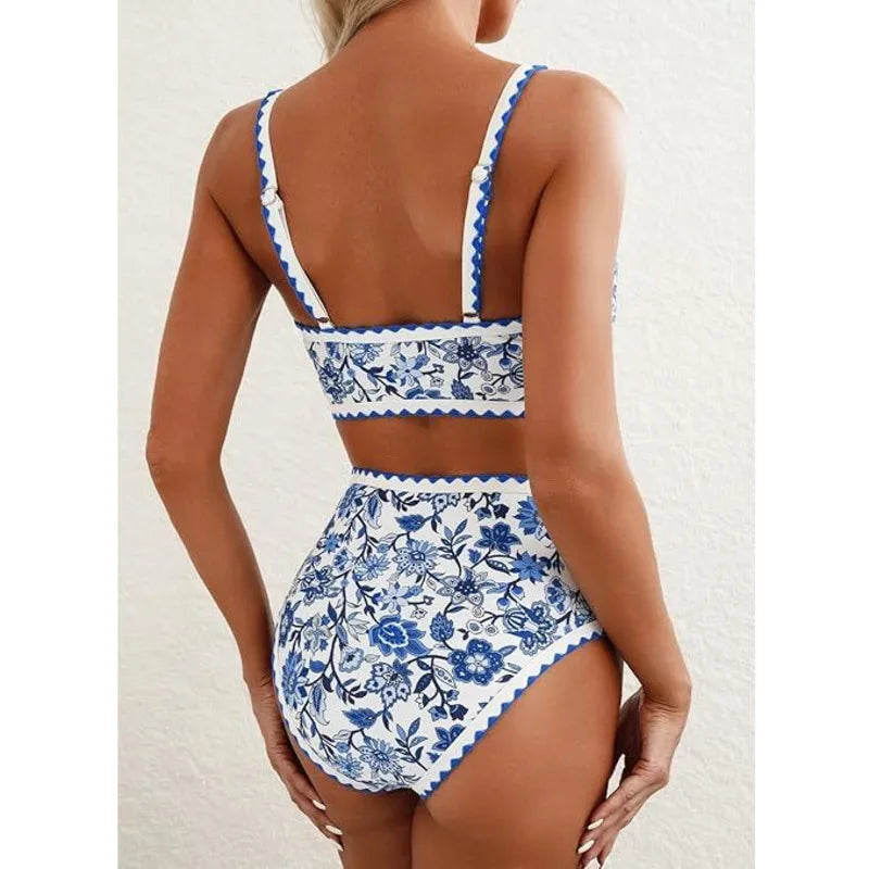 Swimwear Push Up Boho Set