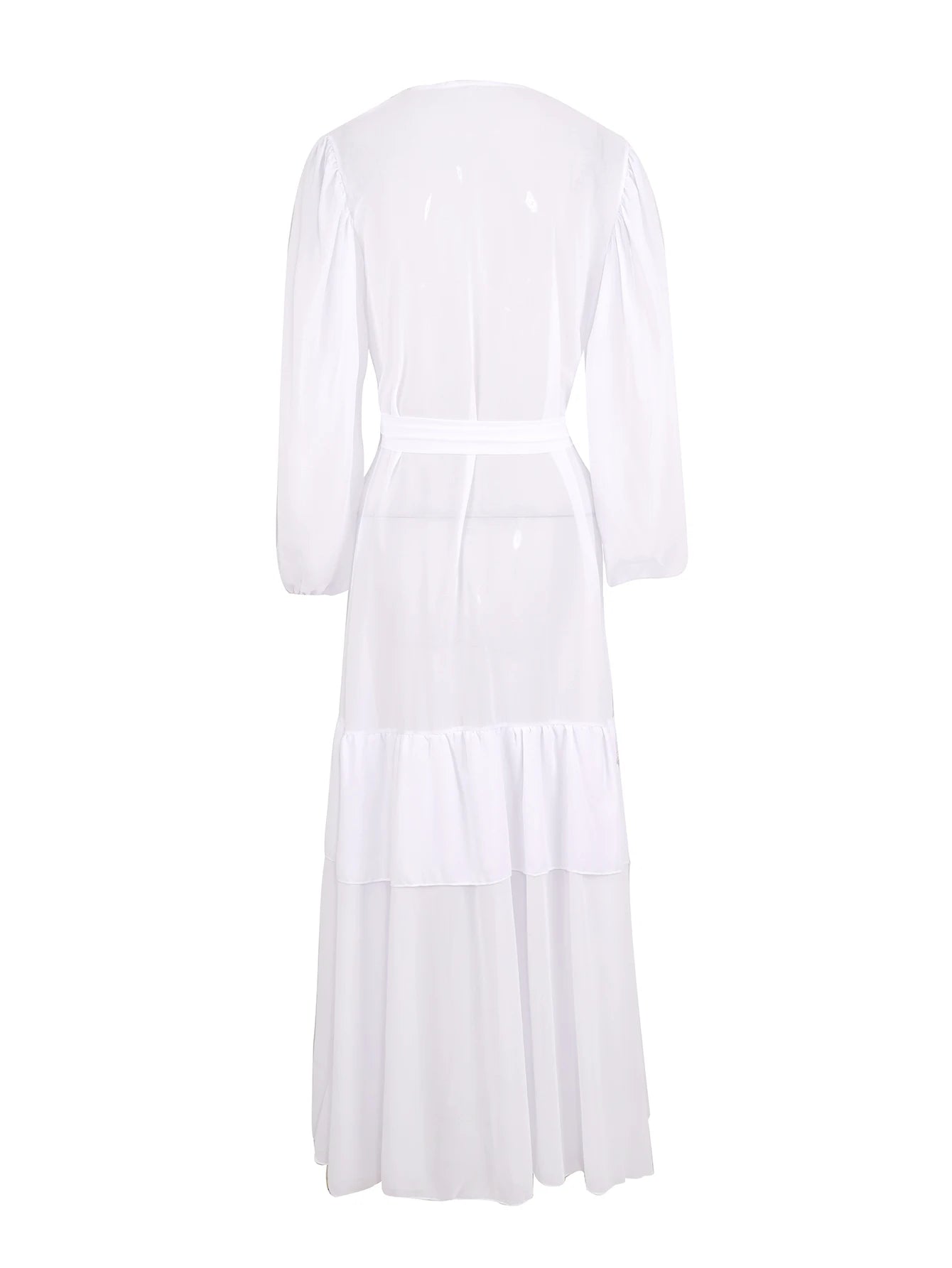 Nouveaux cache-maillots de plage pour femmes, sarong blanc