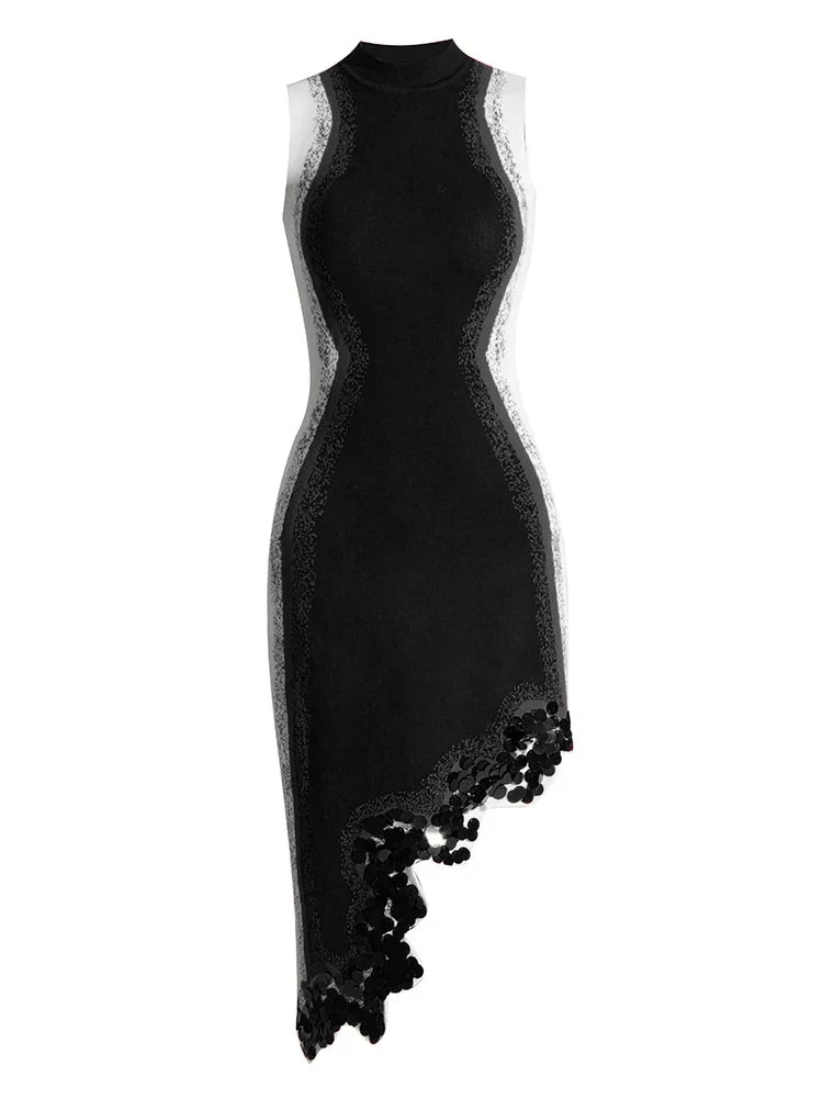Celebrity Asymmetrical Dress