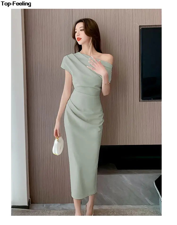 Elegant Off Shoulder Bodycon