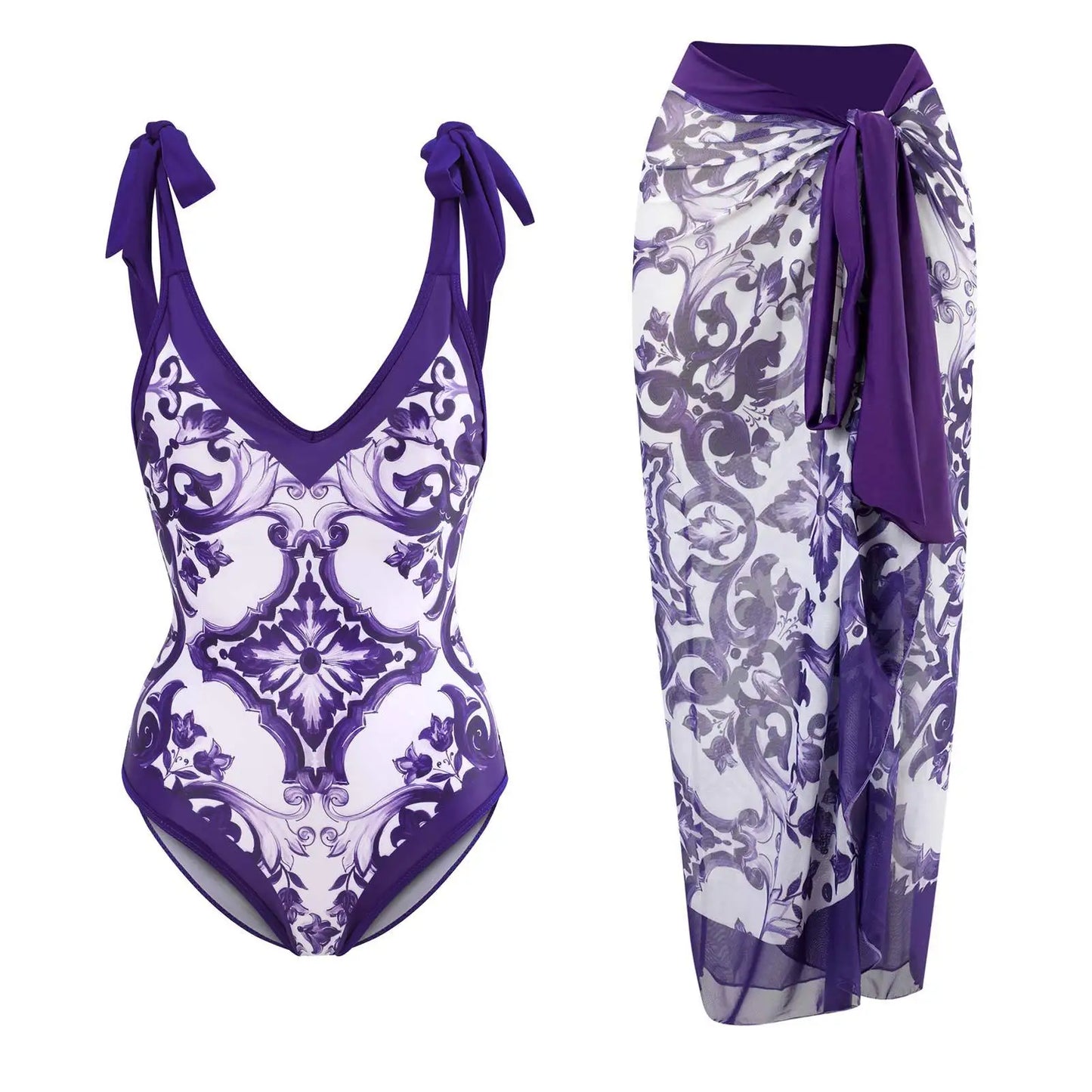 1 Dior Print Bikini Set