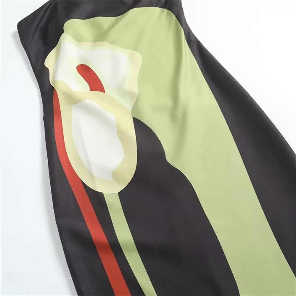 Long blackless Dress Off Shoulder Silk