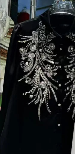 The Royals Collection-Sparkle Diamonds Beaded Sequined