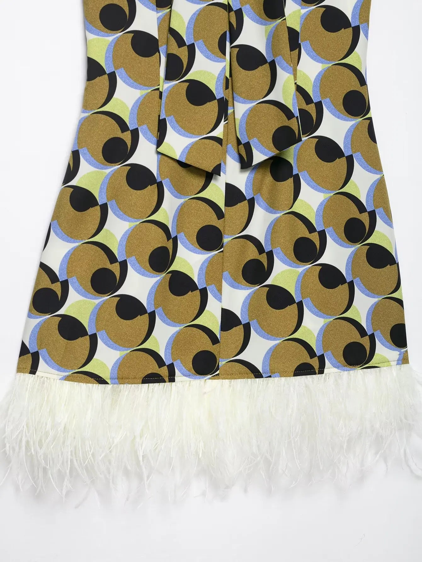 Panache Geometric Celebrity Feather piece
