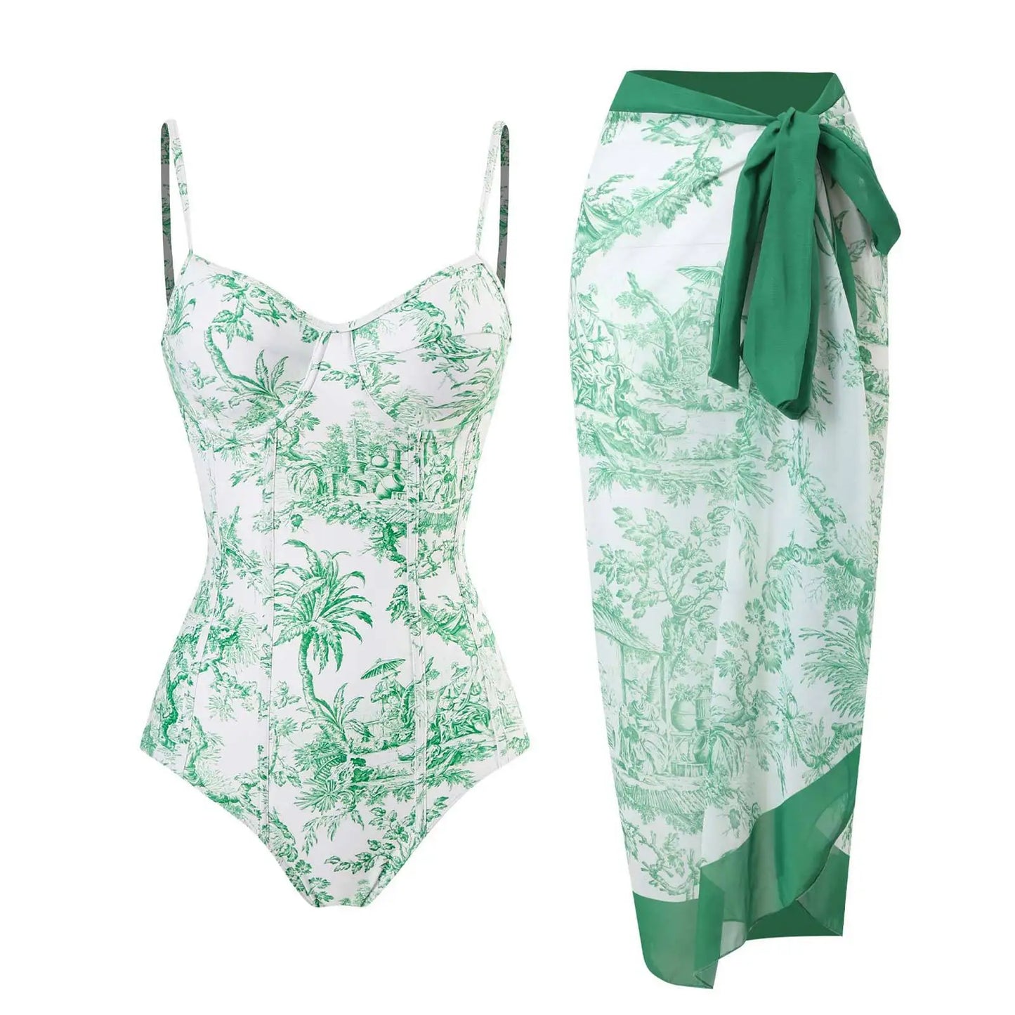 1 Dior Print Bikini Set