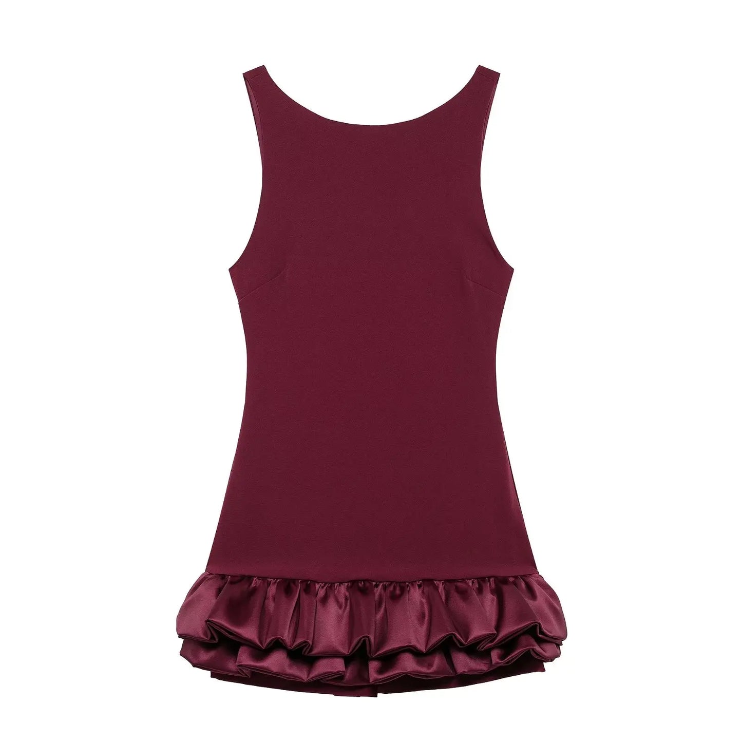 Mini Dress Ruffled