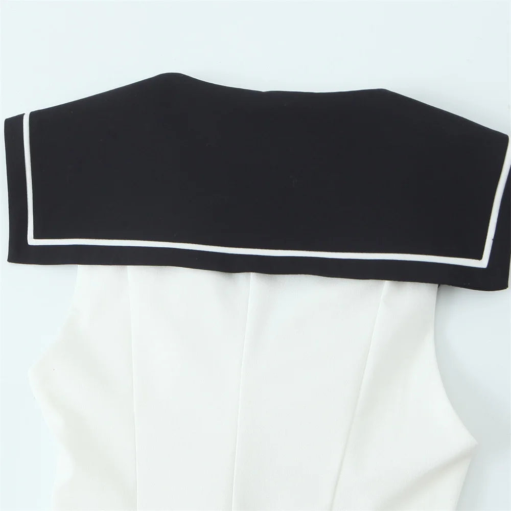 Sailor collar Dress