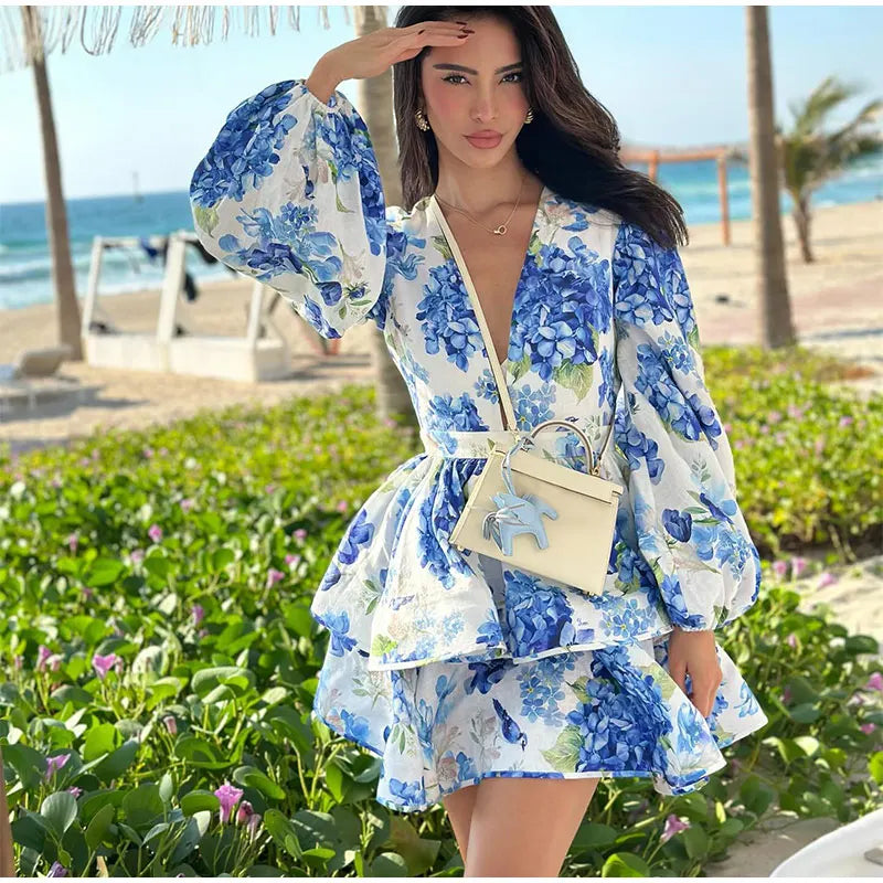 1 Flower Ruffle Mini