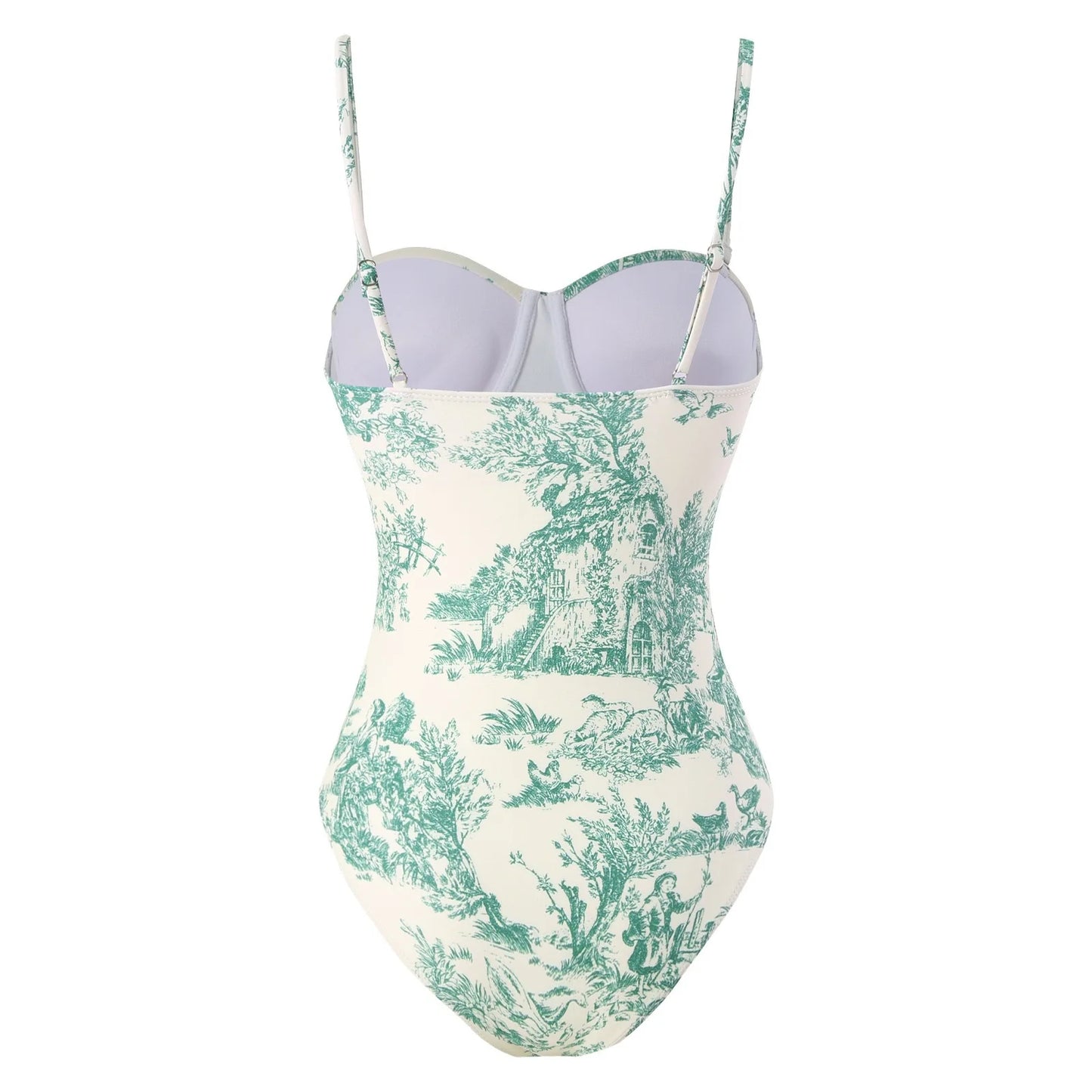 1 Dior Print Bikini Set