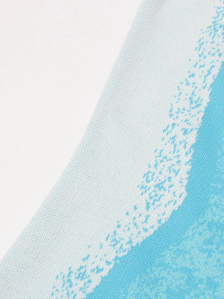 Colorblock Temperament Kleider Premium