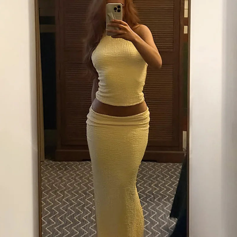 YELLOW Trending dress