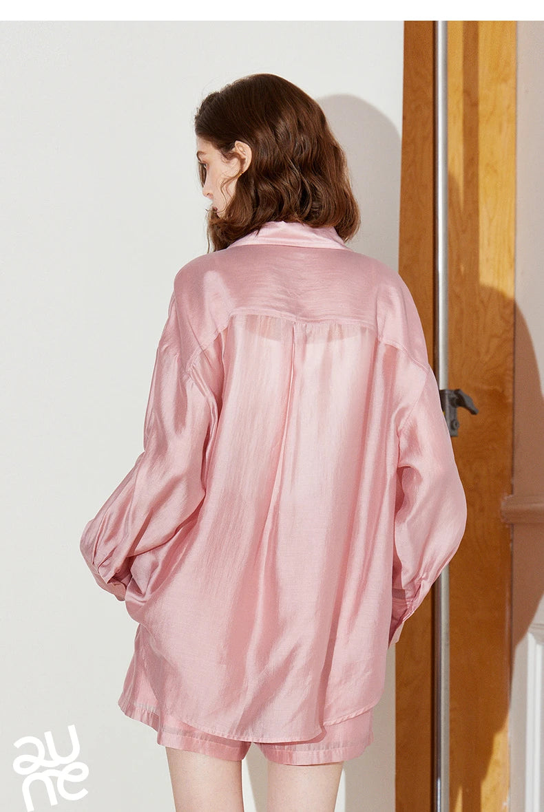 Lightweight silk blouse