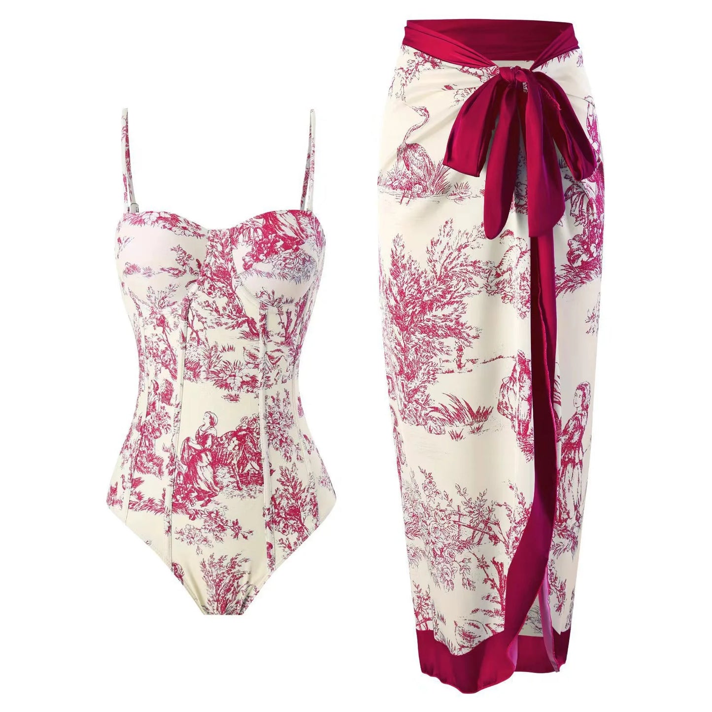 1 Dior Print Bikini Set