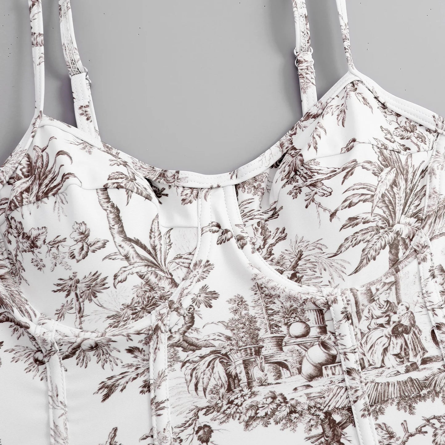 1 Dior Print Bikini Set