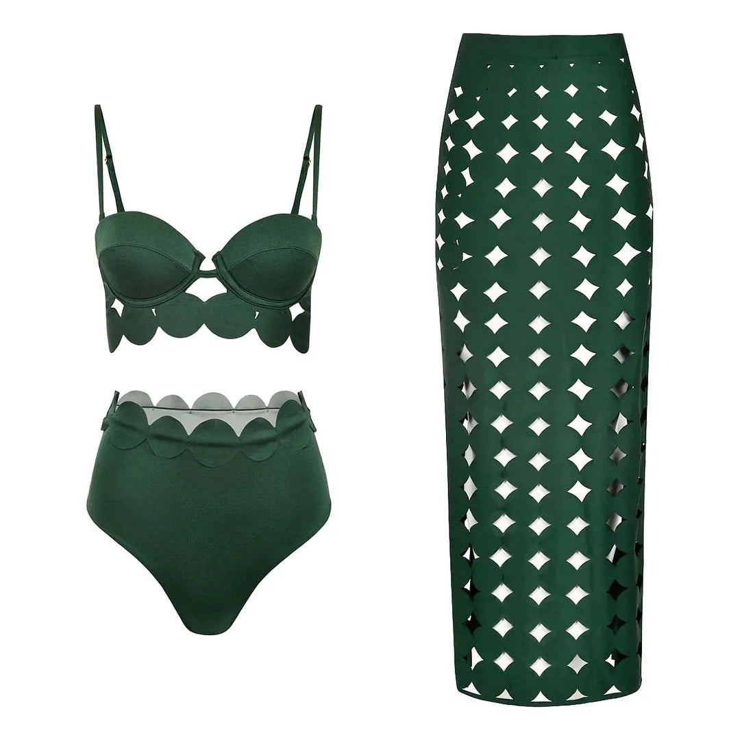 1 Set Lace 3Pcs Bikni