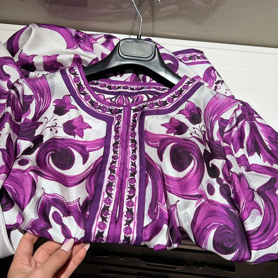 Dolce Silk Luxury Dress