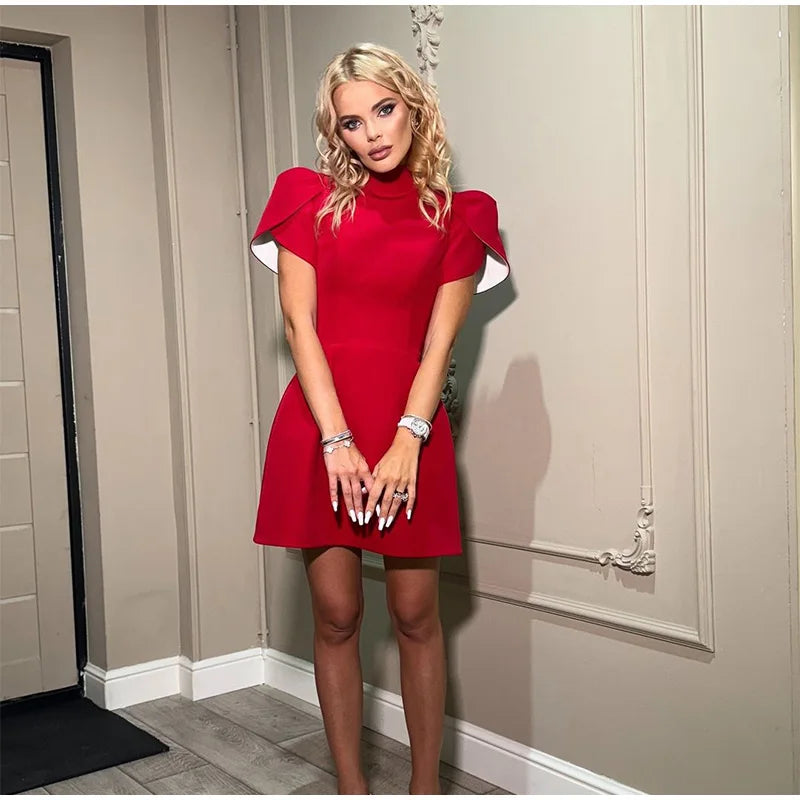 Red Bodycon Strapless