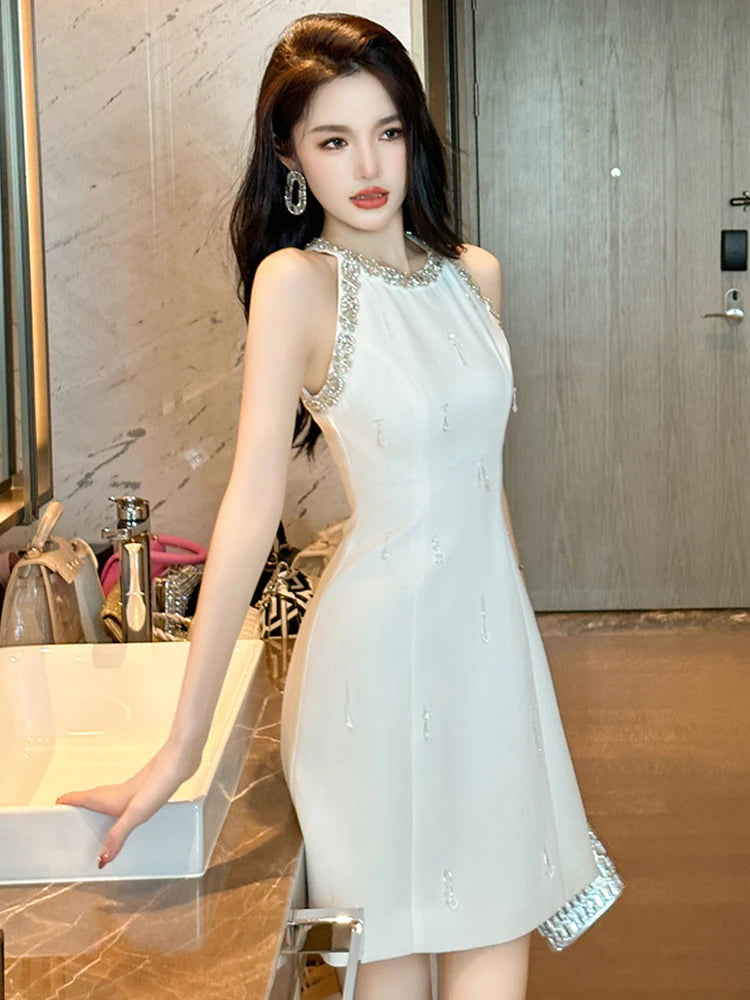 Embellished Mini Short Dress