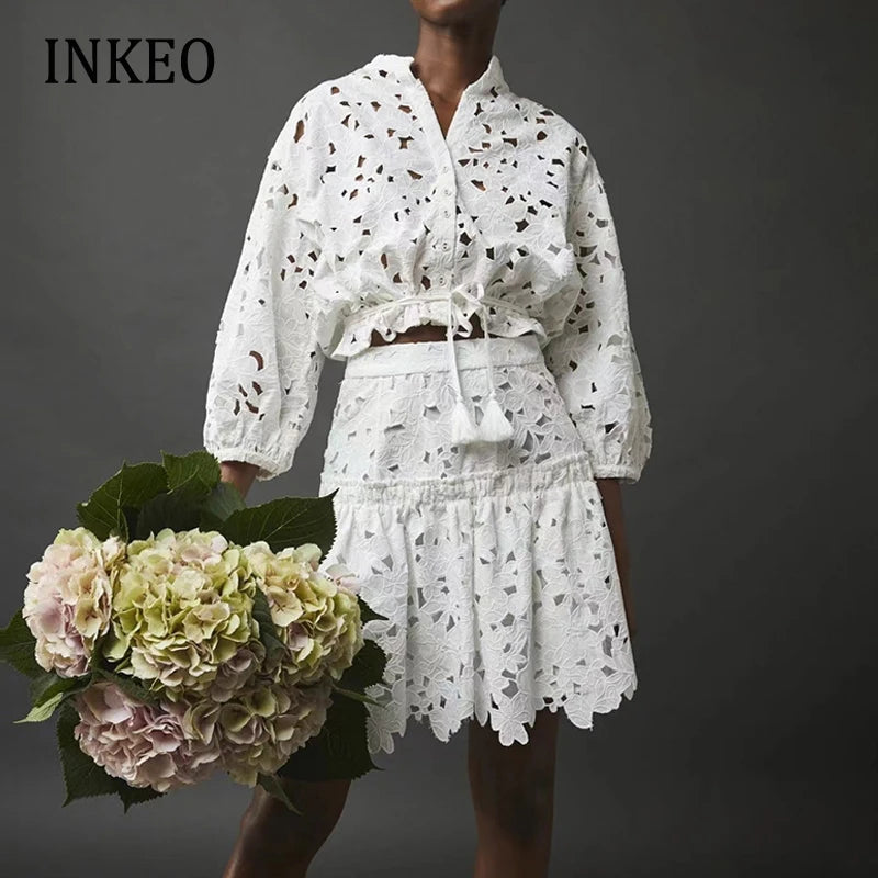Summer Trendy skirt Set