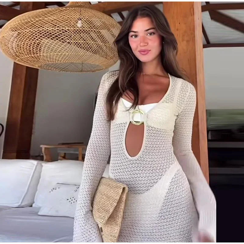 Beach Knitted Santorini Dress