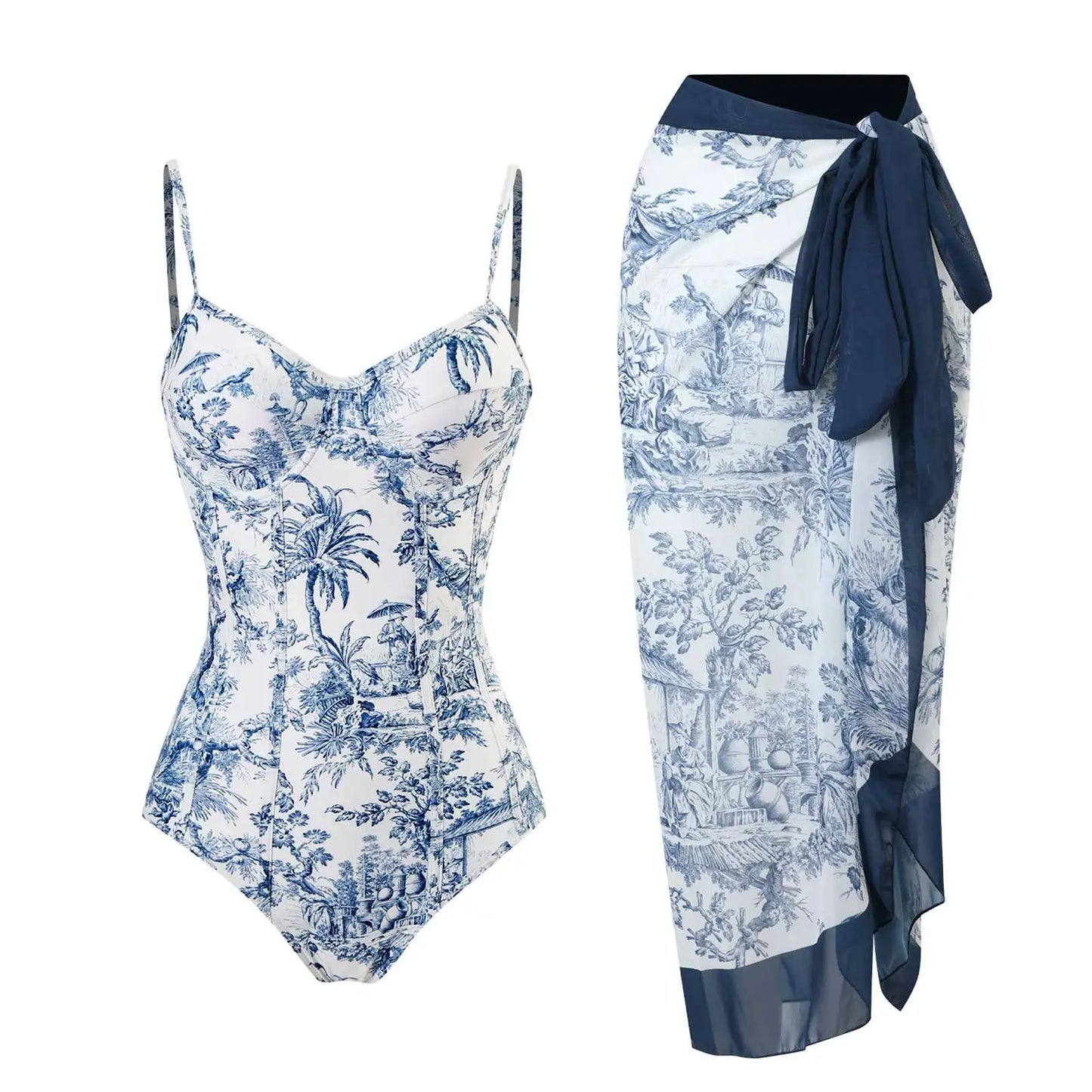 1 Dior Print Bikini Set