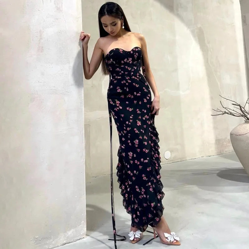 Summer Chiffon Asymmetrical