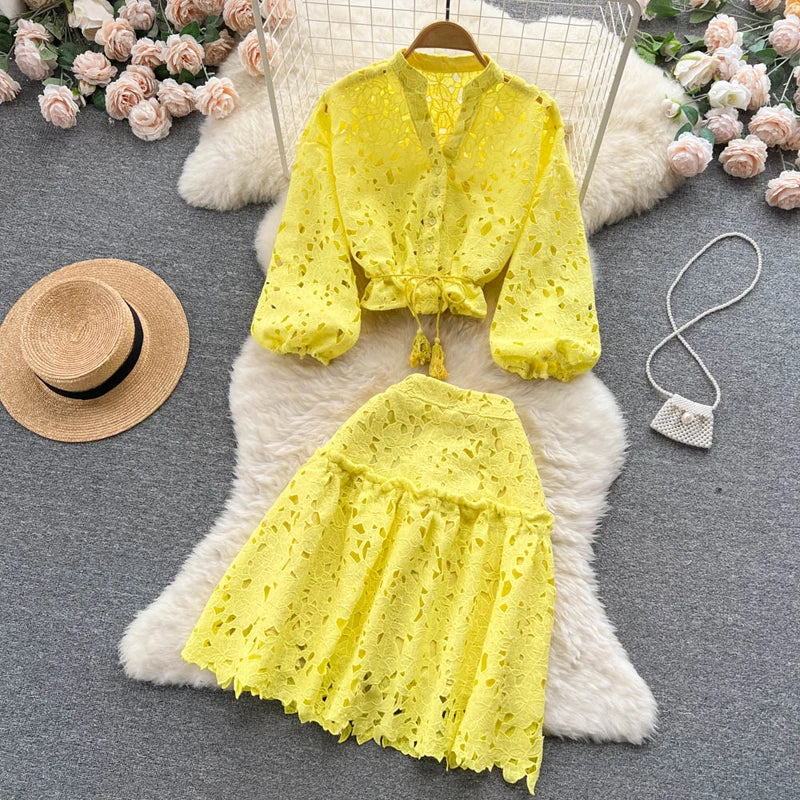 Summer Trendy skirt Set