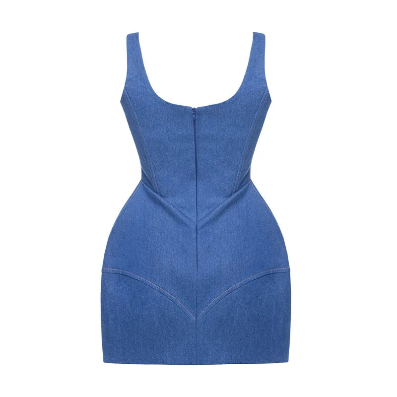 Denim Top Brand Mini