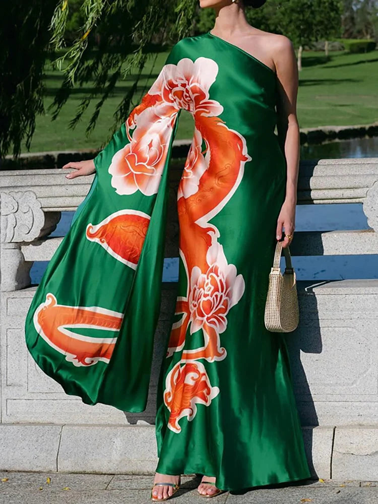 One Shoulder Dress Premium
