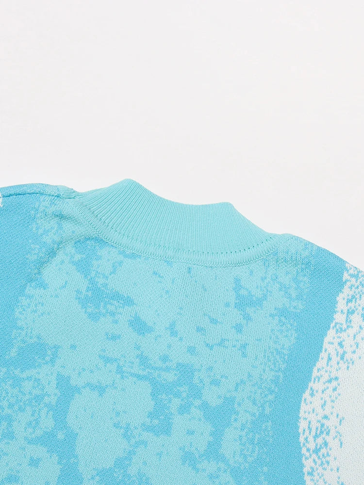 Colorblock Temperament Kleider Premium