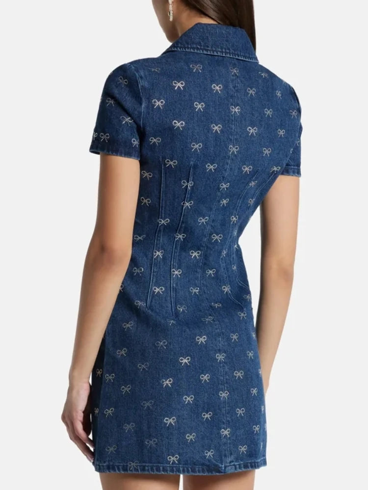 Luxury Denim Dress
