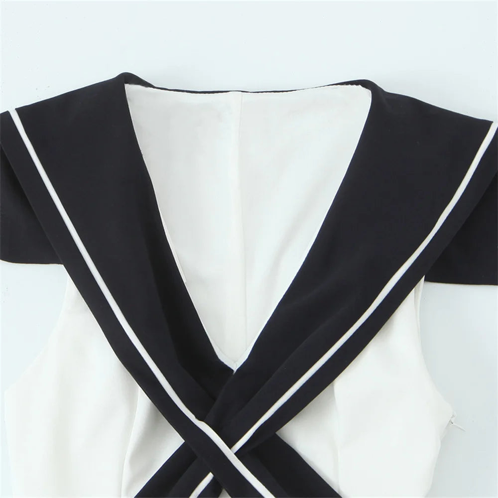 Sailor collar Dress